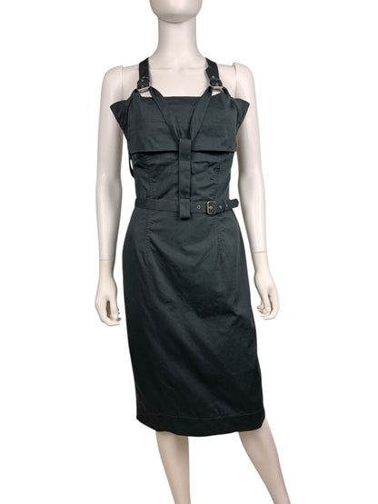 Vivienne Westwood F/W 2008 Red Label bondage dress | Grey, Multicoloured