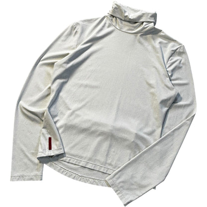 Prada Sport 00’s Roll Neck Top Size 10/12 | 10/12, Red