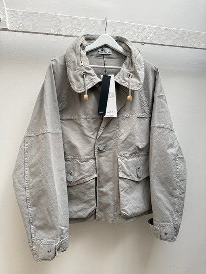 BNWT Stone Island SS26 Nyco Panama Marina Sail Jacket (L) | Large, Grey