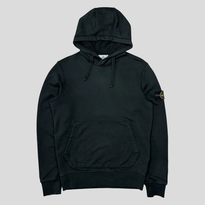 Stone Island AW20 Black Pullover Hoodie - S/M