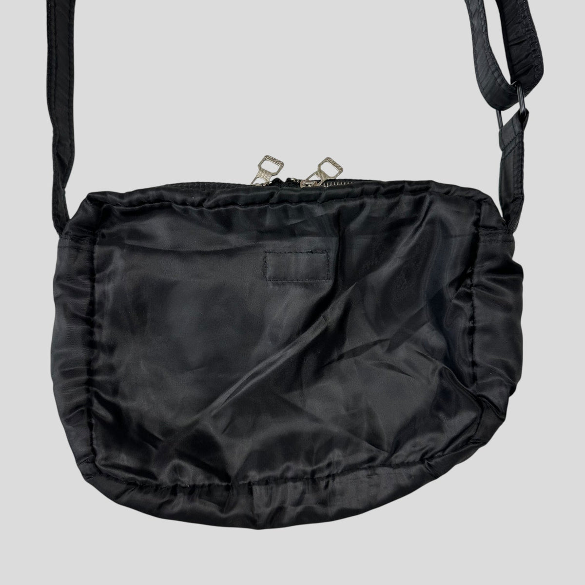 Porter 00’s Black Nylon Tanker Multipocket Crossbody Bag | O/S