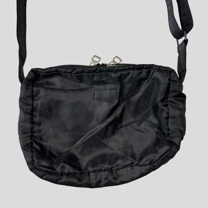 Porter 00’s Black Nylon Tanker Multipocket Crossbody Bag | O/S