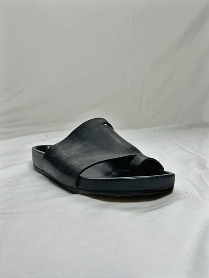 RICK OWENS SLIDE (EU 36) | DEFAULT TITLE, Black