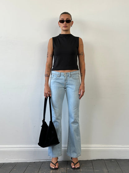 Levi’s Low Waist Flared Denim Jeans - W28