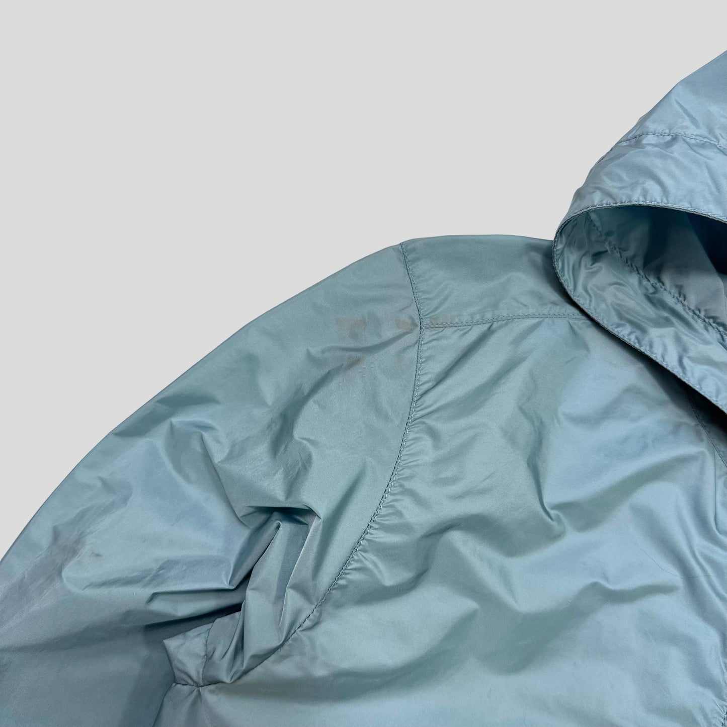 Prada Milano 2014 Baby Blue Nylon Windbreaker - S