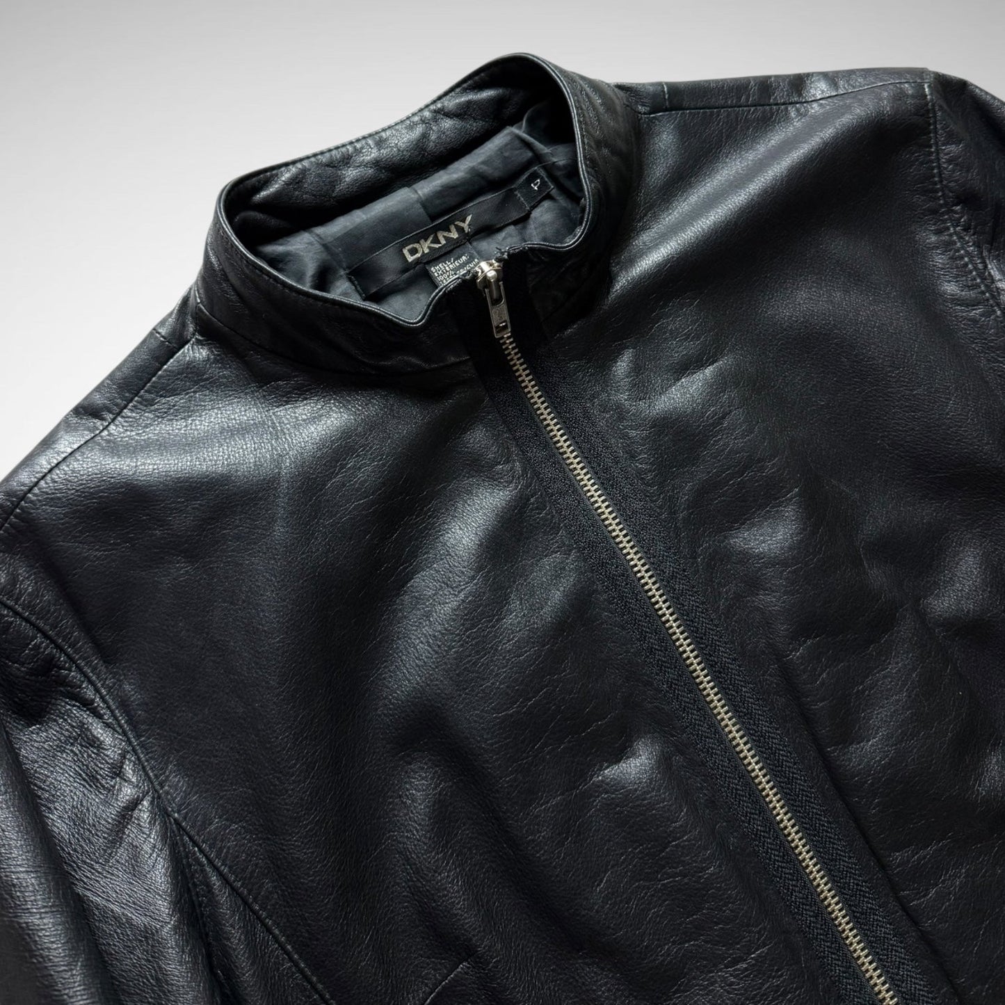 DKNY Leather WMNS Biker Jacket (1990s)