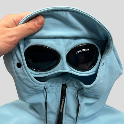 C.P. Company 2021 Baby Blue Soft Shell Goggle Jacket - IT46 (S)