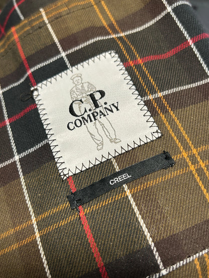 AW 2023 C.P. Company x Barbour Creel Wax Goggle Jacket L