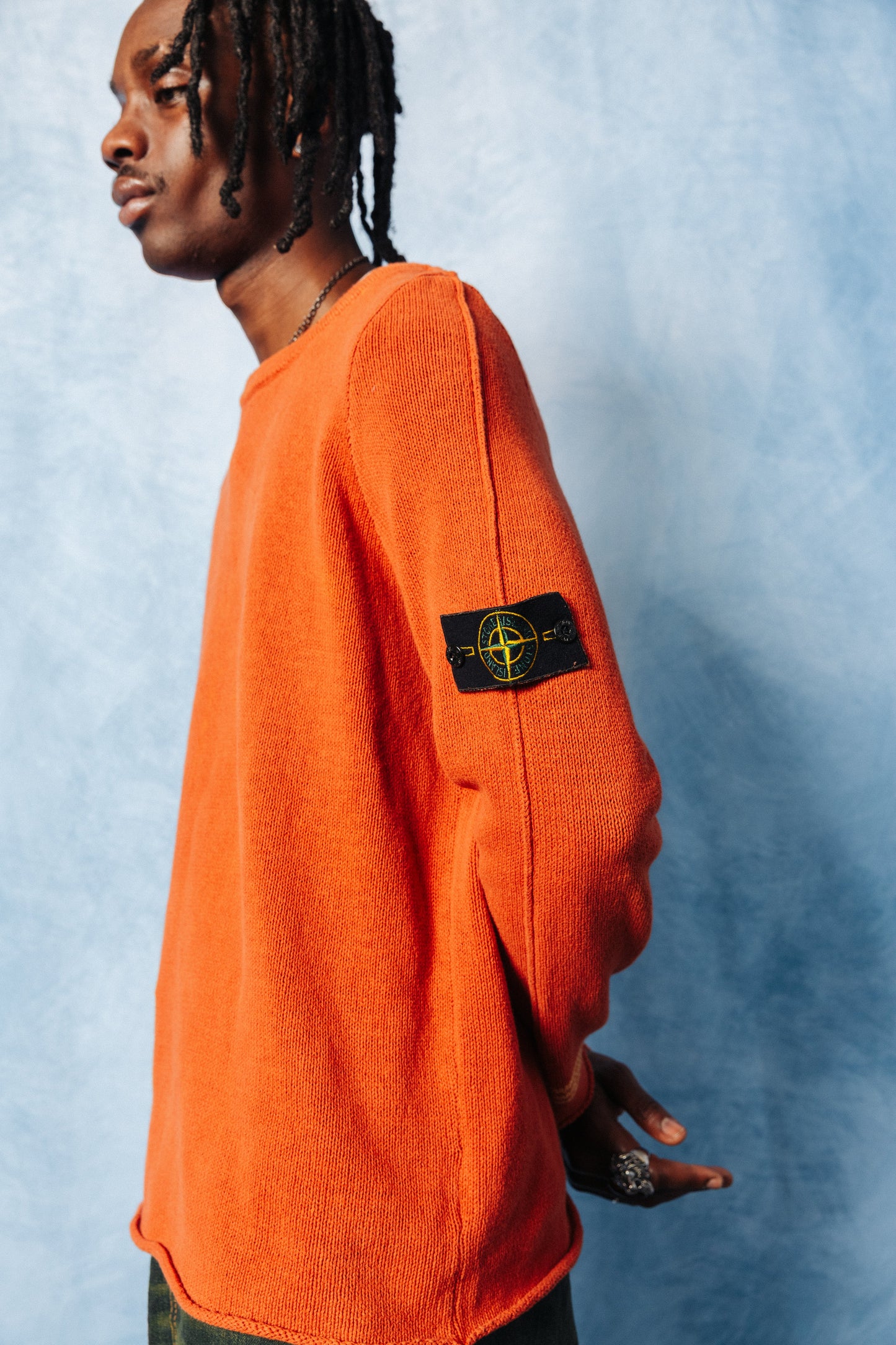S/S 2003 Stone Island Cotton Knit Crewneck Sweater