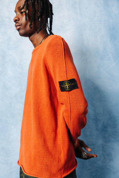 S/S 2003 Stone Island Cotton Knit Crewneck Sweater
