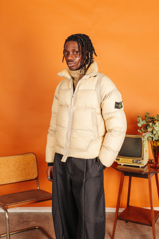 A/W 2007 Stone Island Goose Down Opaque Tela Puffer Jacket