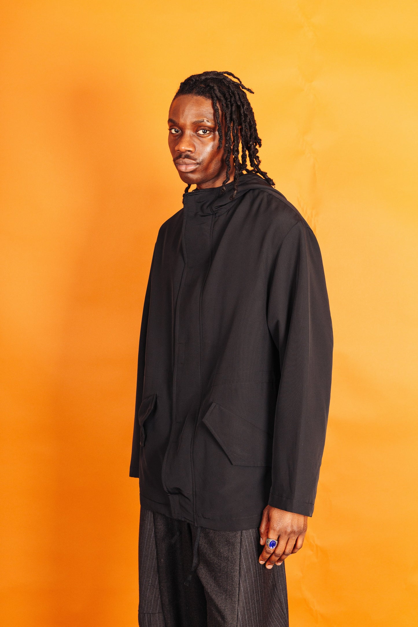 Jean Paul Gaultier Objet Homme Lightweight Hooded Jacket