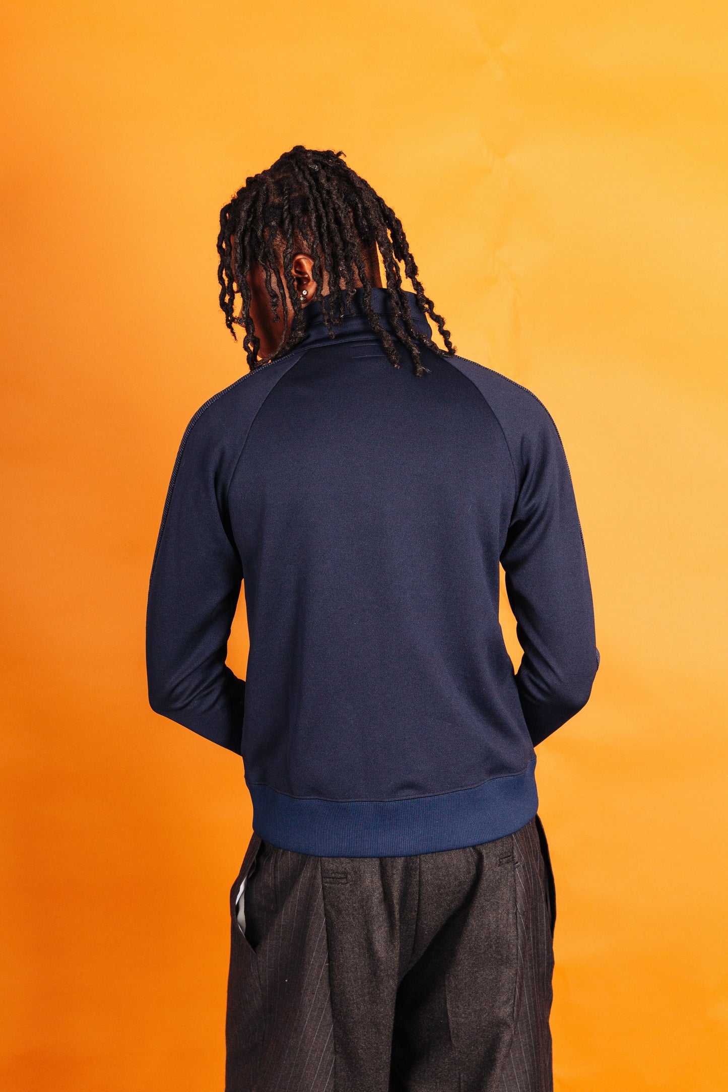 Issey Miyake Final Home Button Down Bomber Jacket