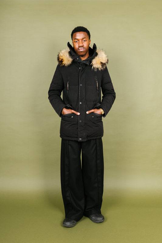 C.P. Company Asia Release Fur Trim Hooded Goggle Explorer Jacket