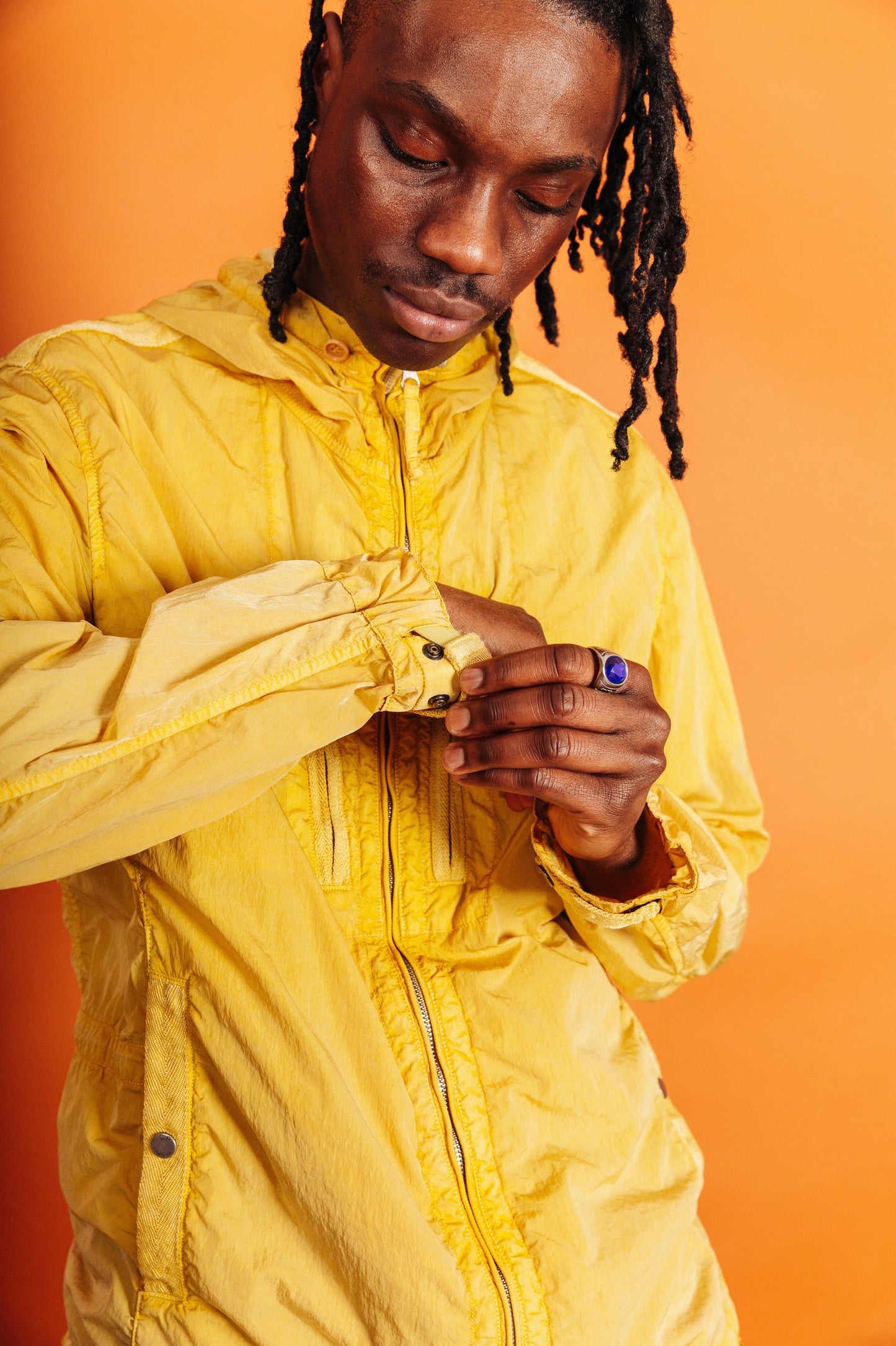 2000's C.P. Company Yellow Lightweight Yellow Jacket