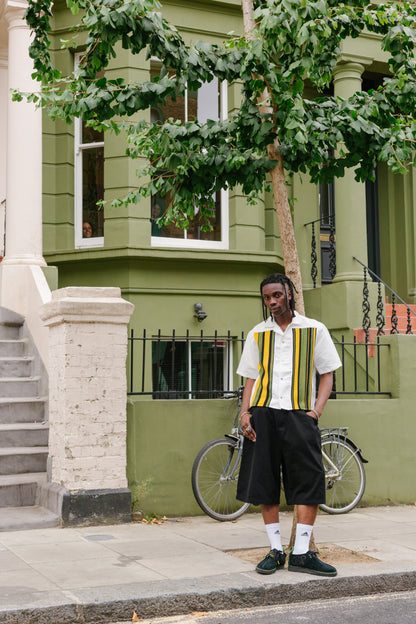 VT Rework x Taya Francis Jamaica Knit Panel Shirt