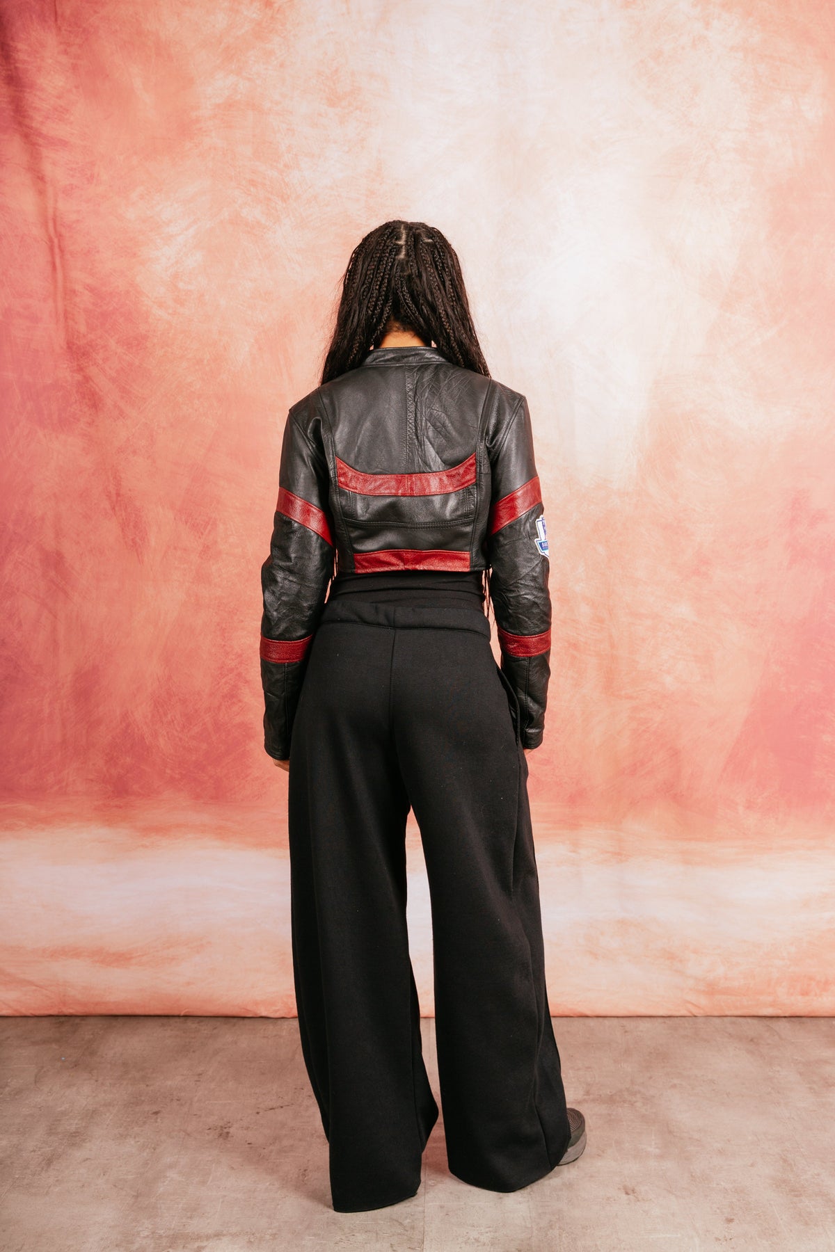 VT Rework: Custom Order – Leather Football Jacket | Arsenal, Red