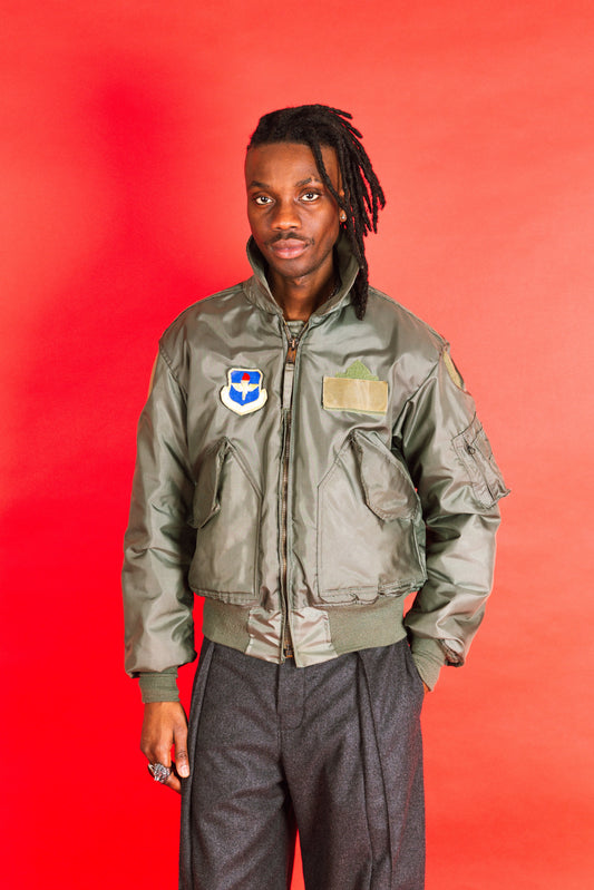 1986 USAF CWU 45/P Avirex MA-2 Aramid Bomber Blouson