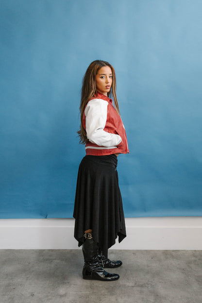 VT Rework : Arsenal Two Tone Leather Jacket SC: 5782