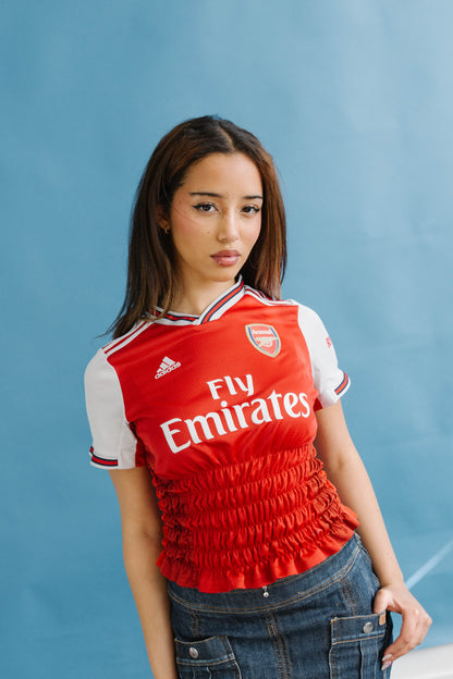 VT Rework : Arsenal Rouched Waist Football Shirt