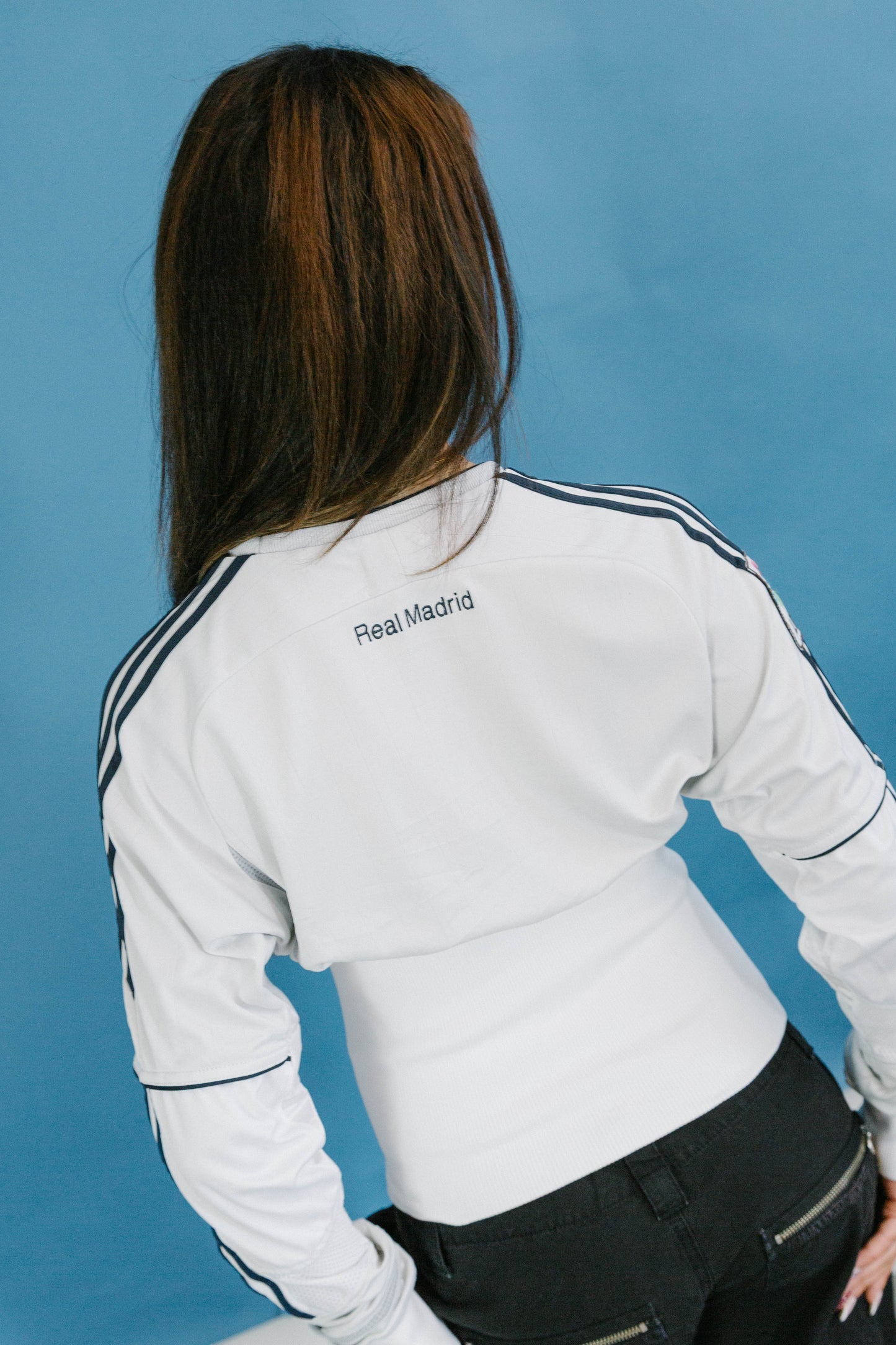 VT Rework : Real Madrid Asymetric Zip Track Jacket