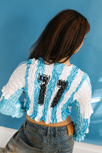 VT Rework : Argentina L/S Shired Football Top