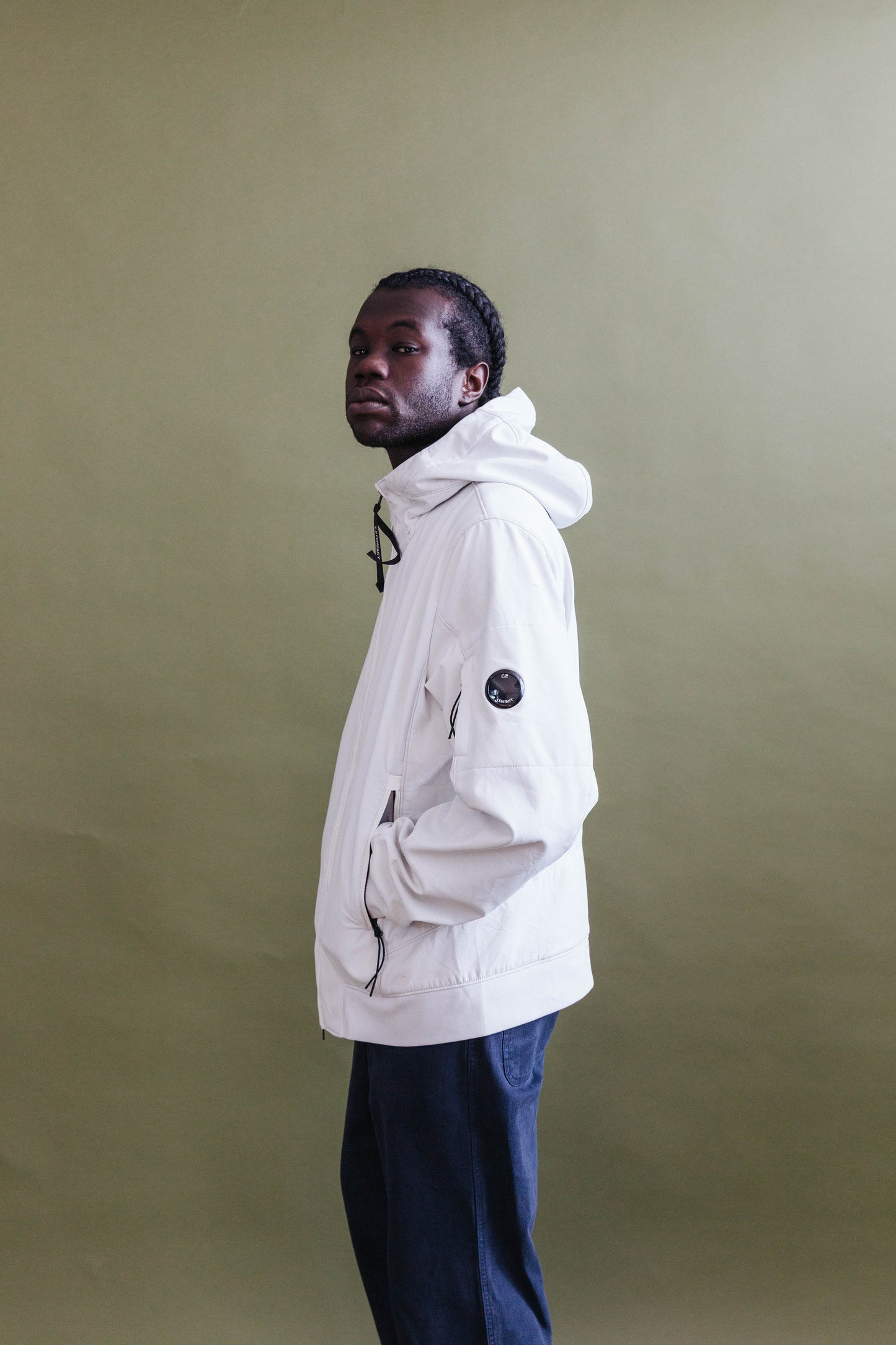 A/W 2018 C.P. Company White CP Shell Jacket