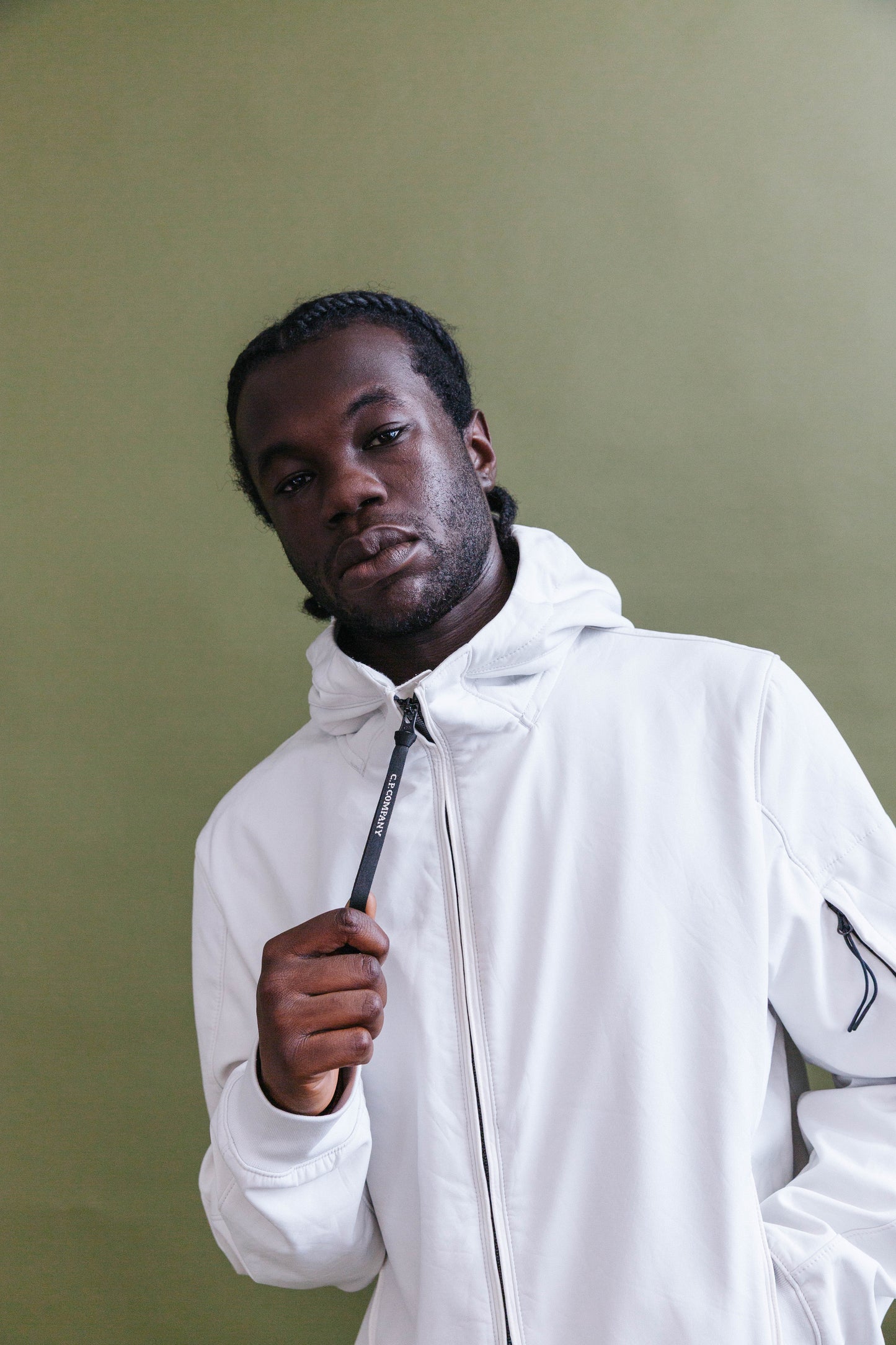 A/W 2018 C.P. Company White CP Shell Jacket