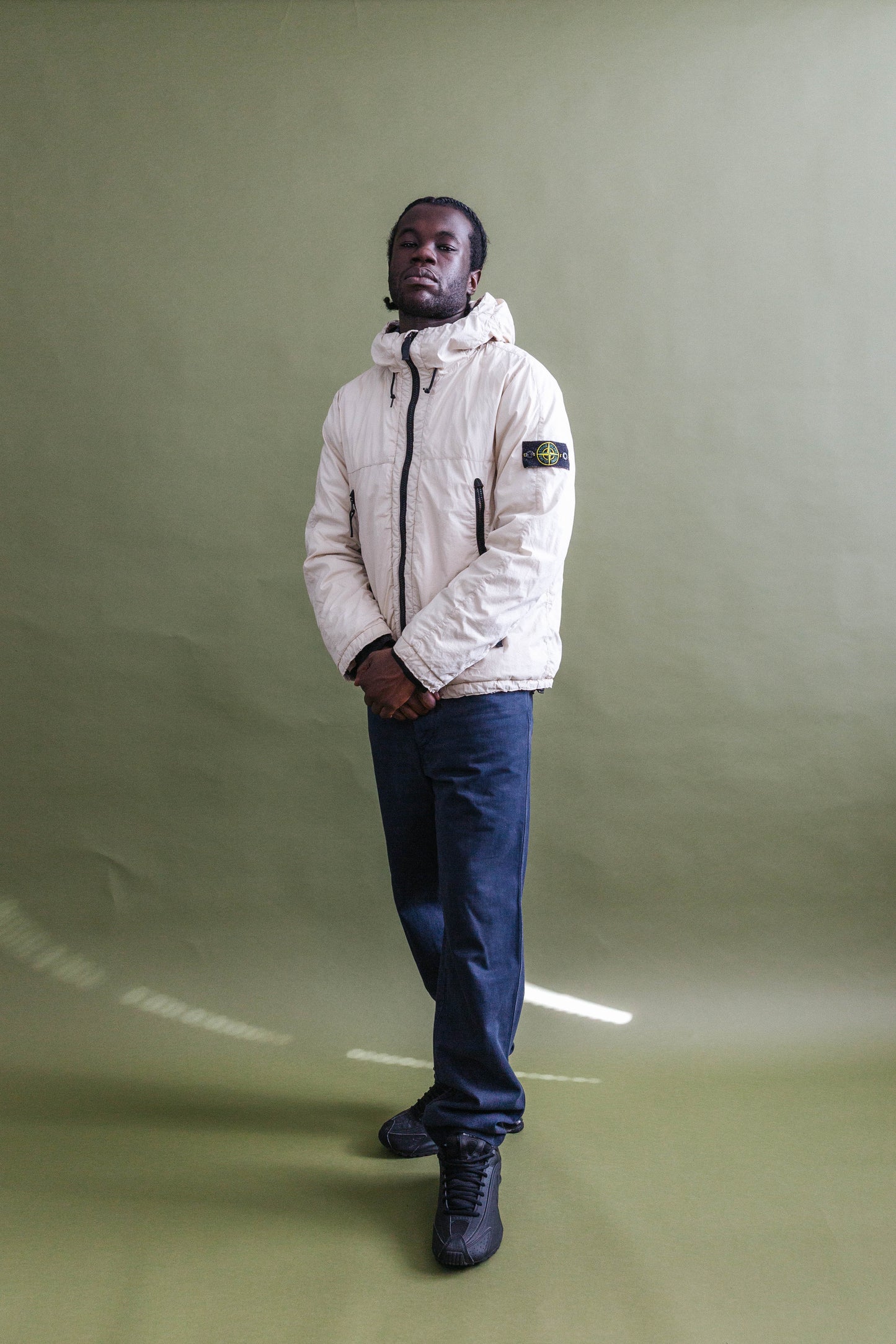 A/W 2007 Stone Island Beige Garment Dyed Down-C Jacket