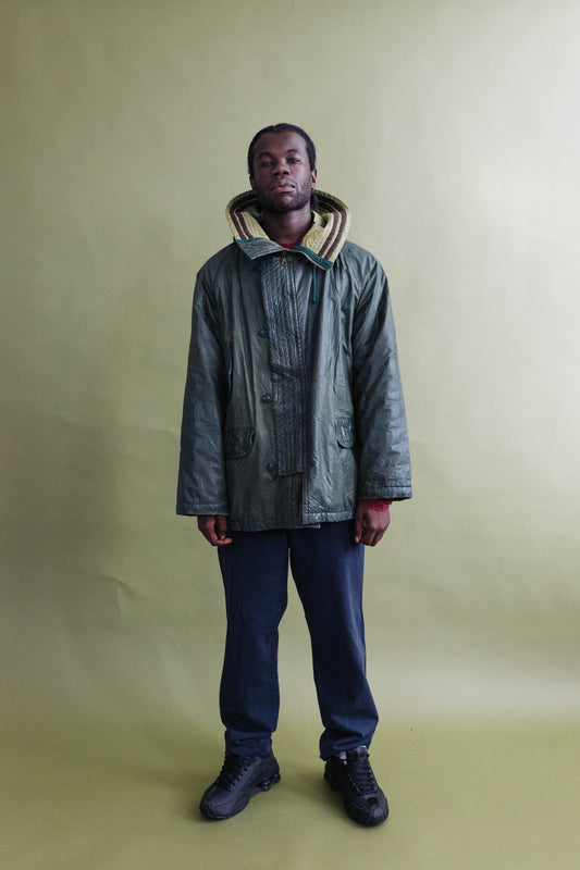 A/W 1991 Boneville Ski Weathered Green Padded Jacket
