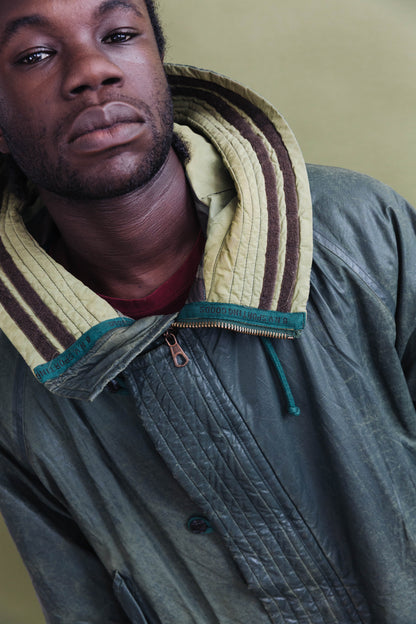 A/W 1991 Boneville Ski Weathered Green Padded Jacket