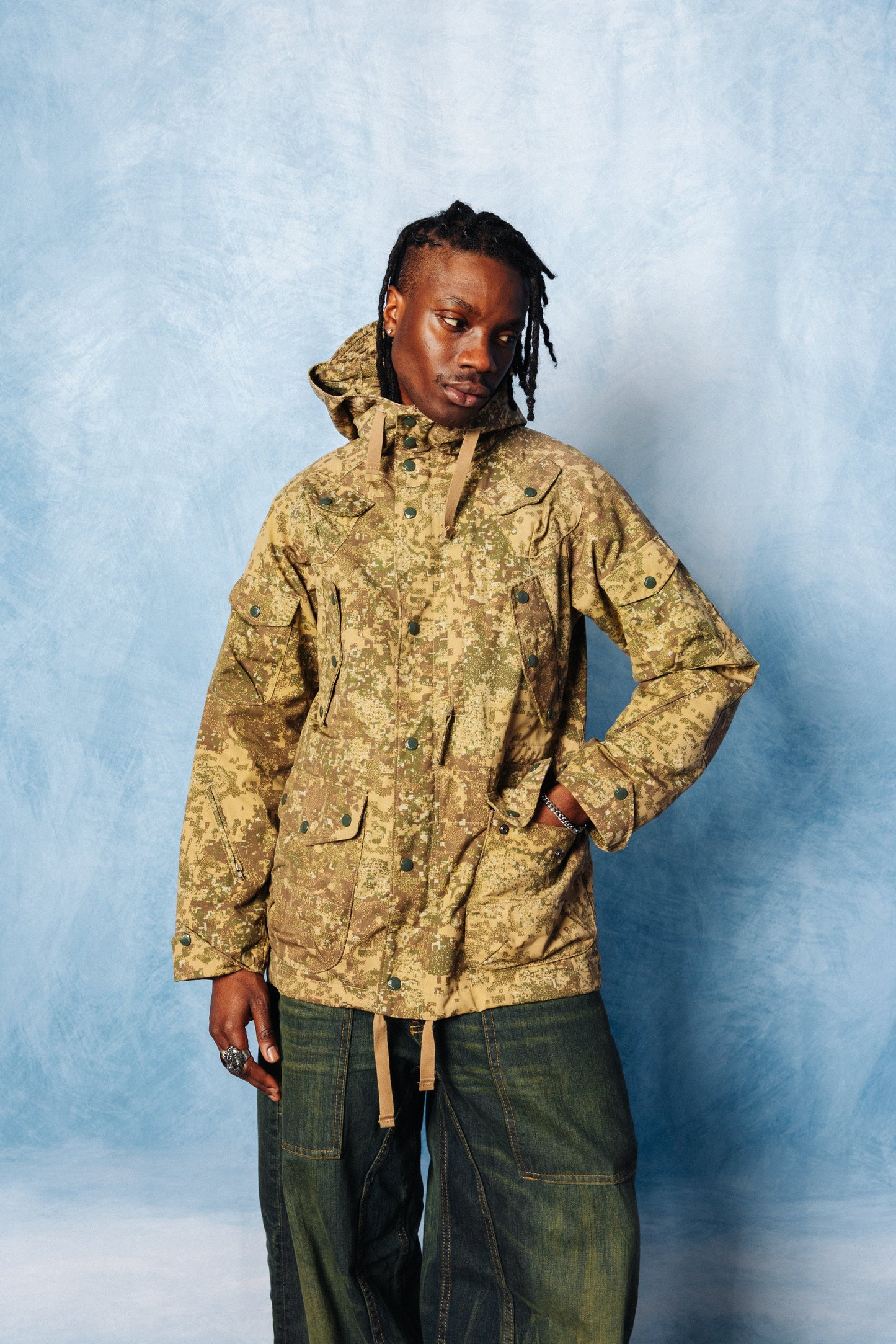 Engineered Garments Pencott Digital Camo Utility Field Parka