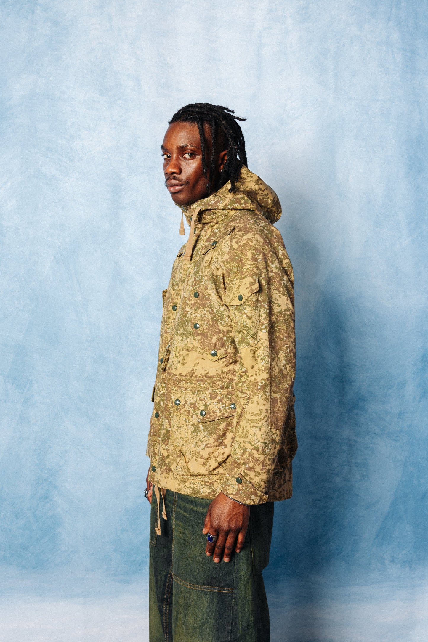 Engineered Garments Pencott Digital Camo Utility Field Parka