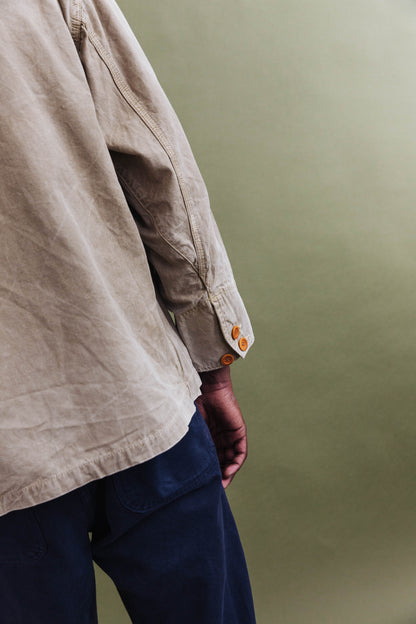 S/S 1994 C.P. Company Beige Cropped Chore Jacket