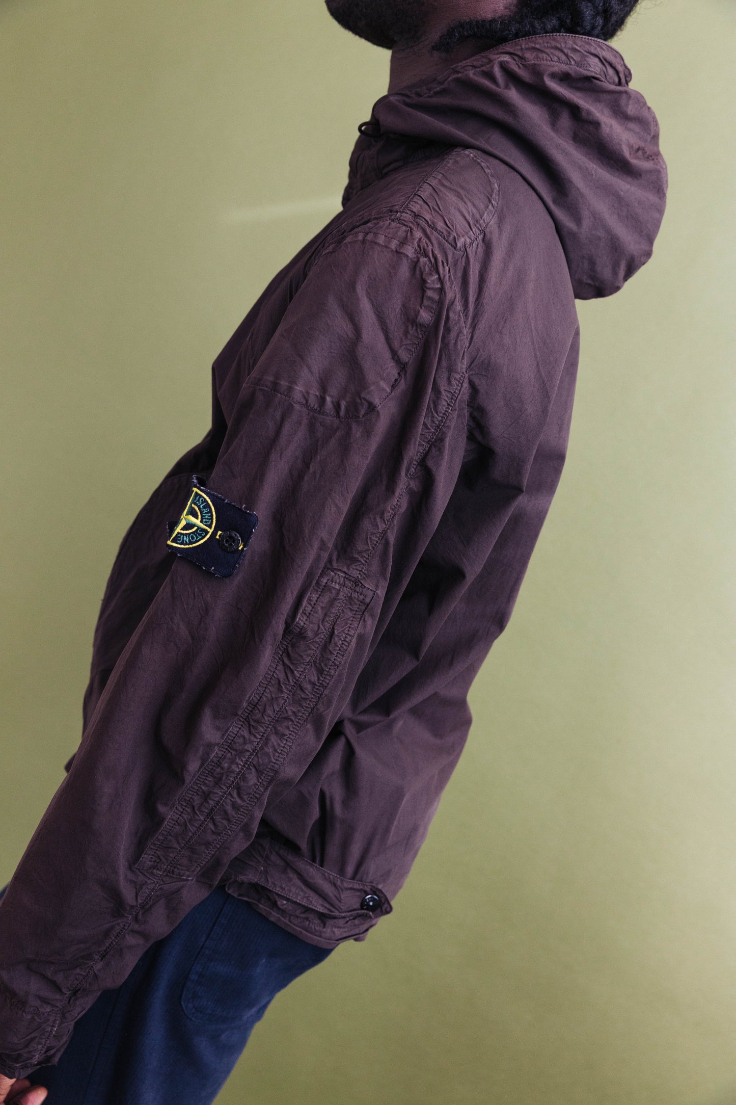 S/S 2005 Stone Island Brown Egg Pocket Jacket