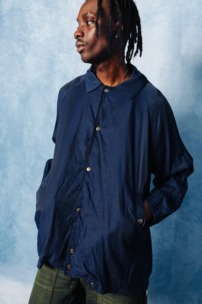 Hai Sporting Gear Issey Miyake Button Down Coach Jacket