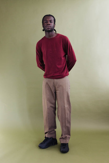 A/W 2003 C.P. Company Wool Striped Trousers
