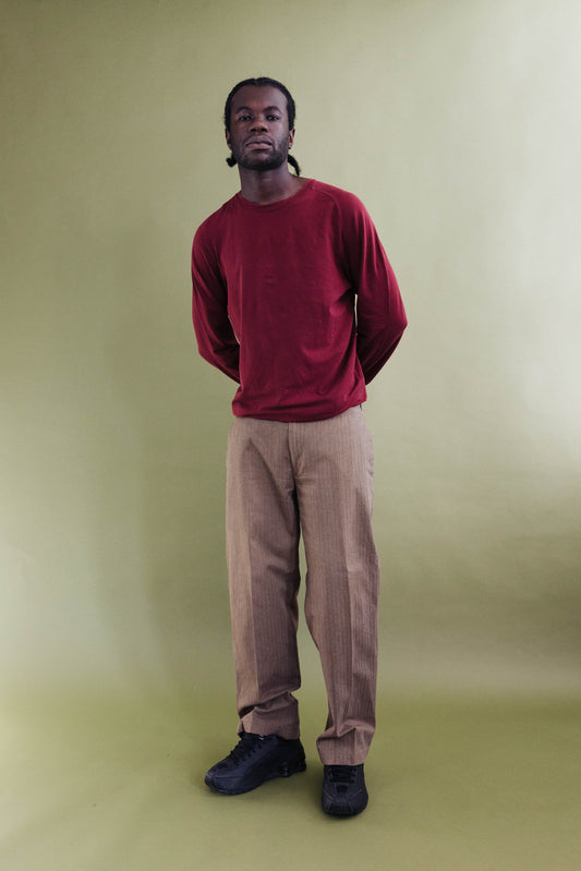 A/W 2003 C.P. Company Wool Striped Trousers