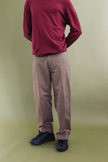 A/W 2003 C.P. Company Wool Striped Trousers