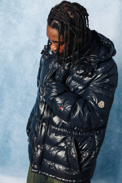 Moncler Shoulder Strap Down Ski Puffer Jacket
