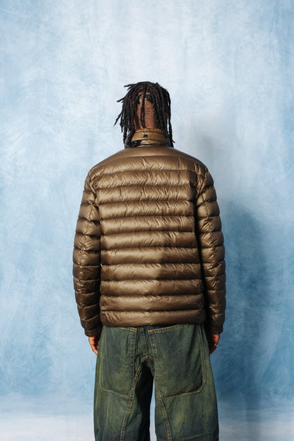 Moncler Double Pocket Khaki Down Puffer Jacket