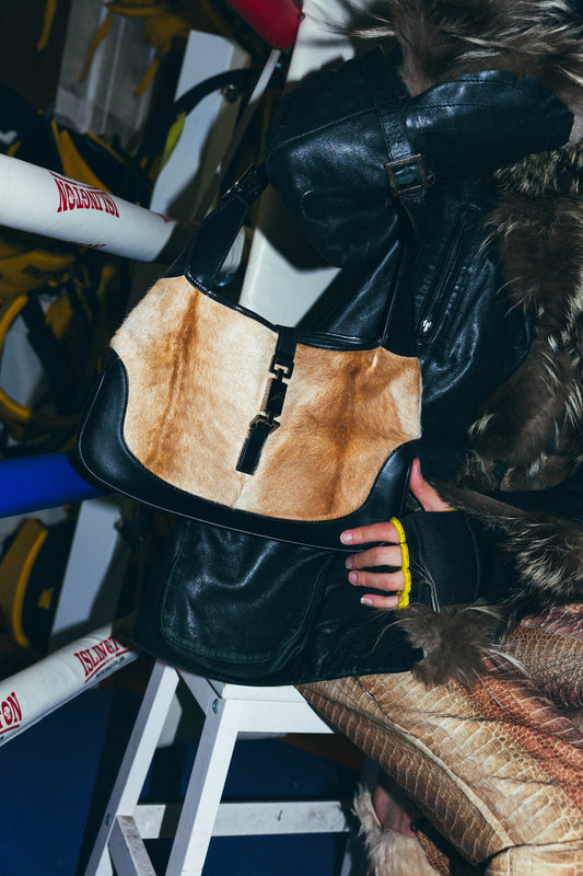 Gucci Jackie Vintage Pony Hair Bag