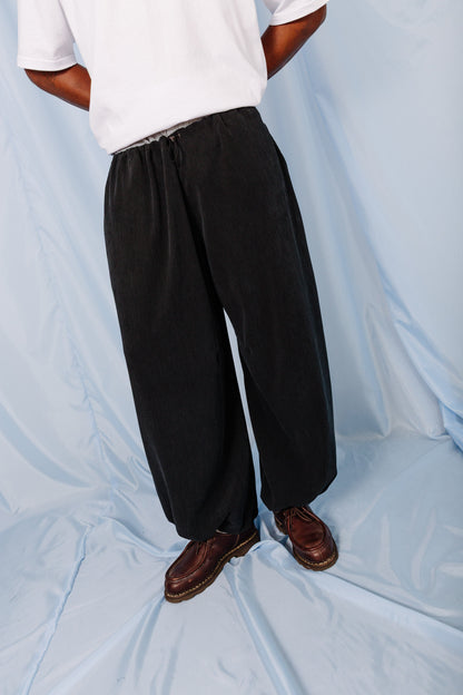 VT Rework: Japanese Fabric Oversized Balloon Tech Trousers | O/S, Multicoloured