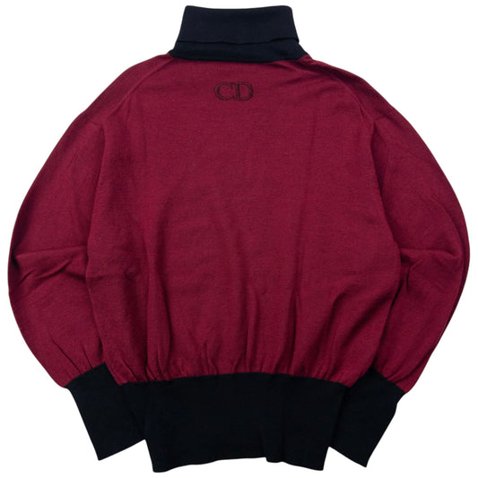 Vintage Dior Turtleneck Jumper Womens Size M