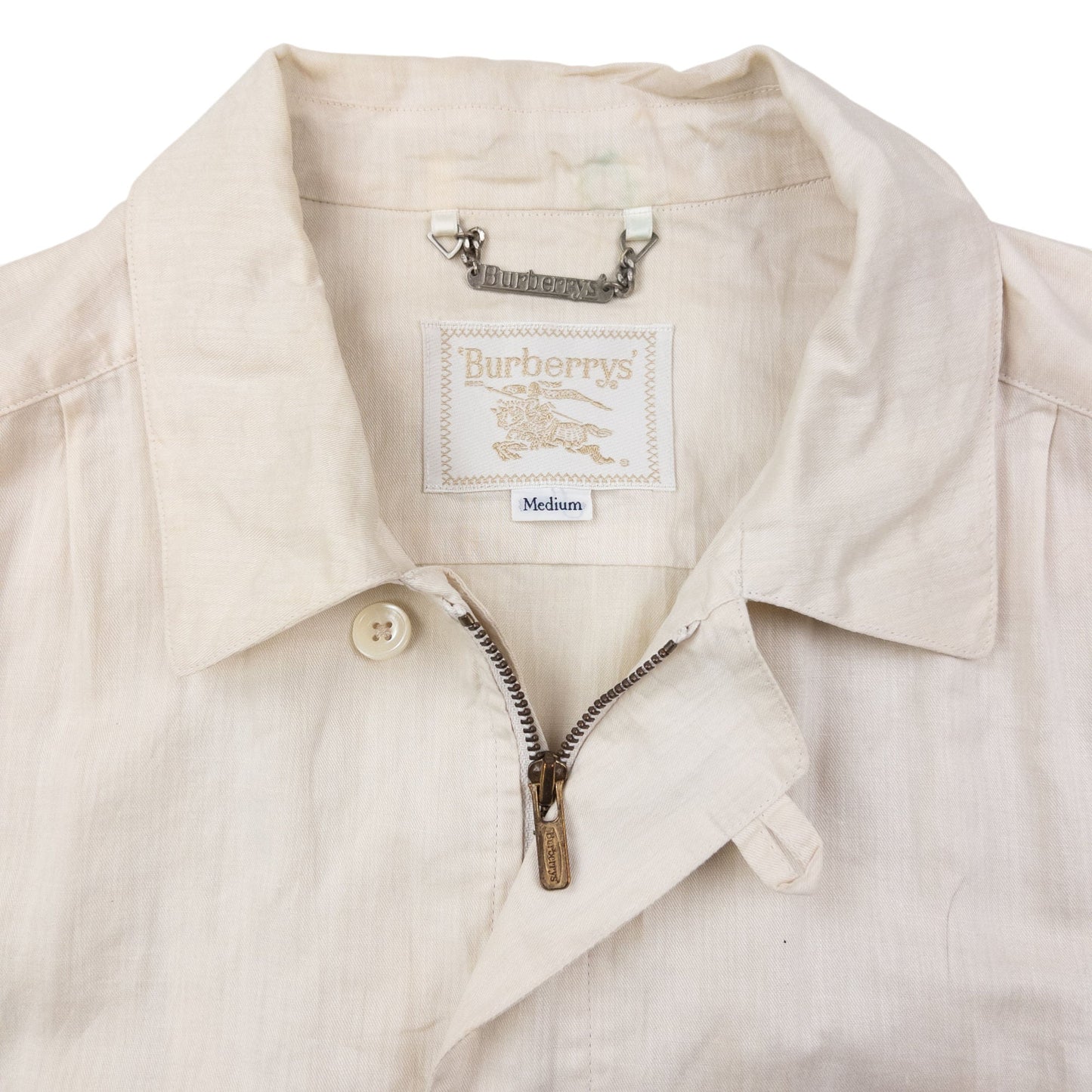 Vintage Burberry Roll-Up Sleeve Jacket Size S