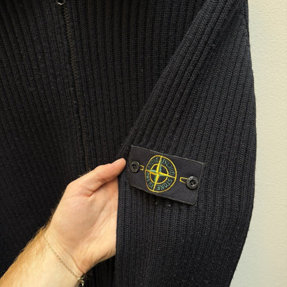 00’s Stone Island Knit Jumper (XL) | Extra Large, Black