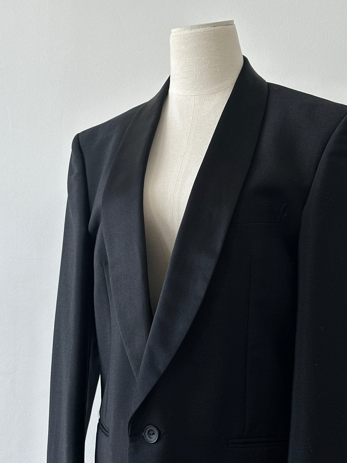 Christian Dior Monsieur 1990s Tuxedo Single Breasted Suit - 38S/W30