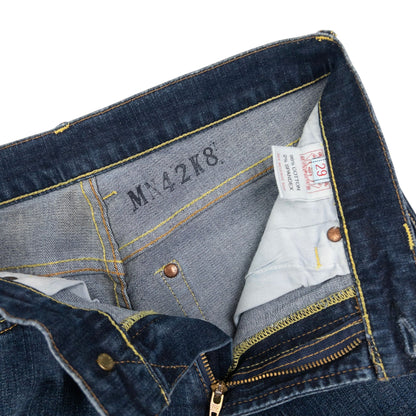 Vintage Evisu Double Gull Embroidered Japanese Denim Jeans Size W29