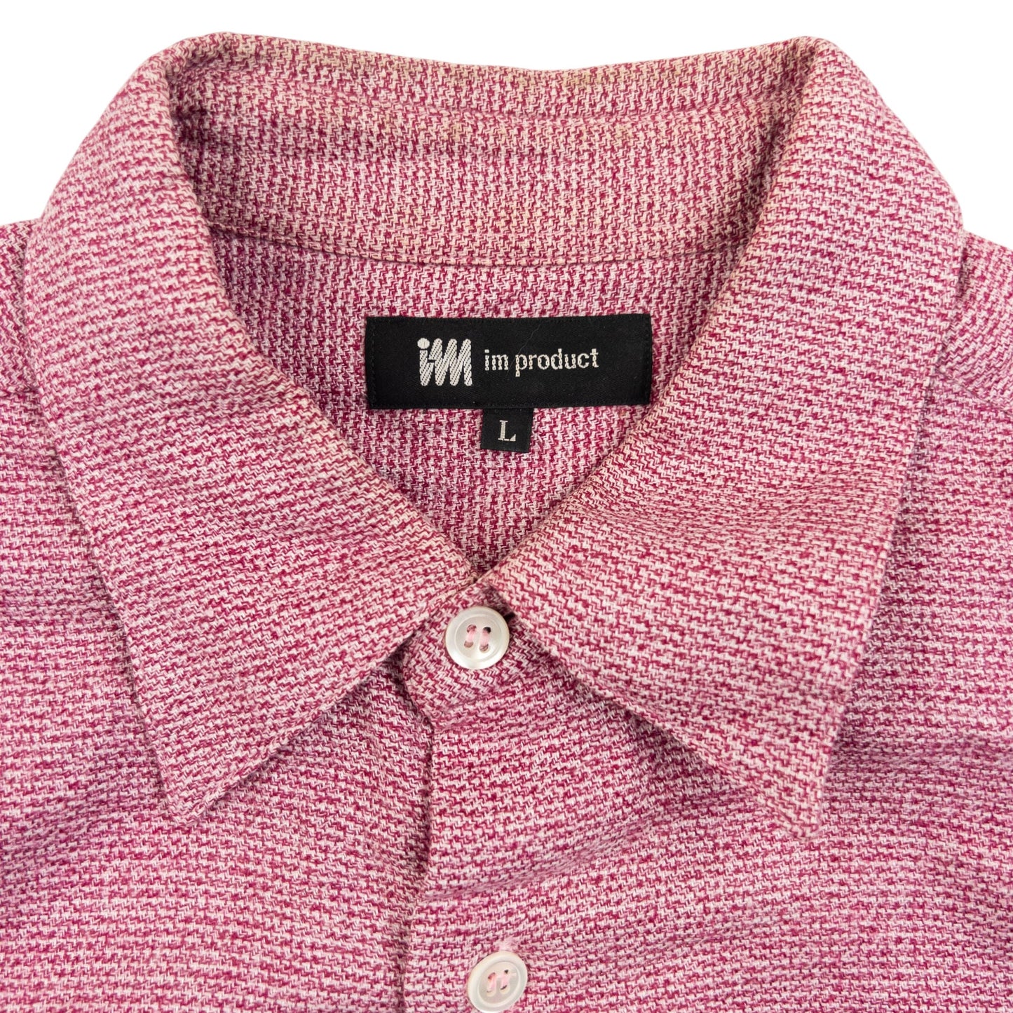Vintage 2000s Issey Miyake Long Sleeve Button Up Shirt Size XS | XS, Pink