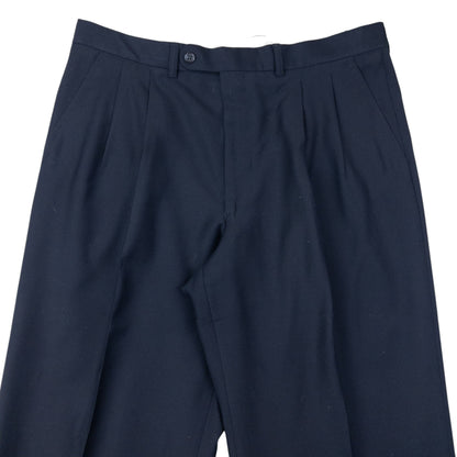 Vintage 80s YSL Yves Saint Laurent Jacket & Trousers Suit Set Size L